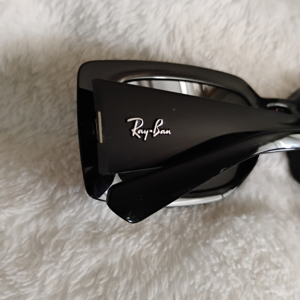 Ray-Ban Black Rectangular Frame Sunglasses - image 6